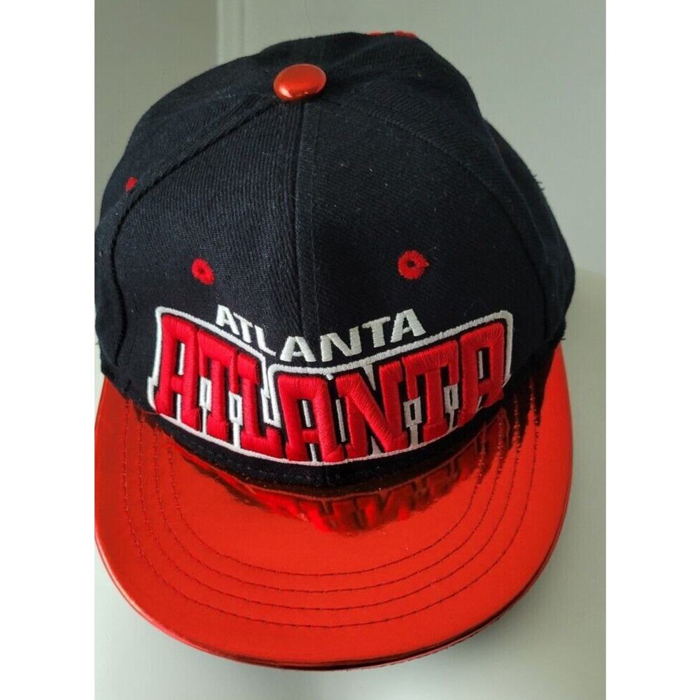Atlanta Embroidered Snapback Adjustable Baseball Cap Hat Supply Headwear Company